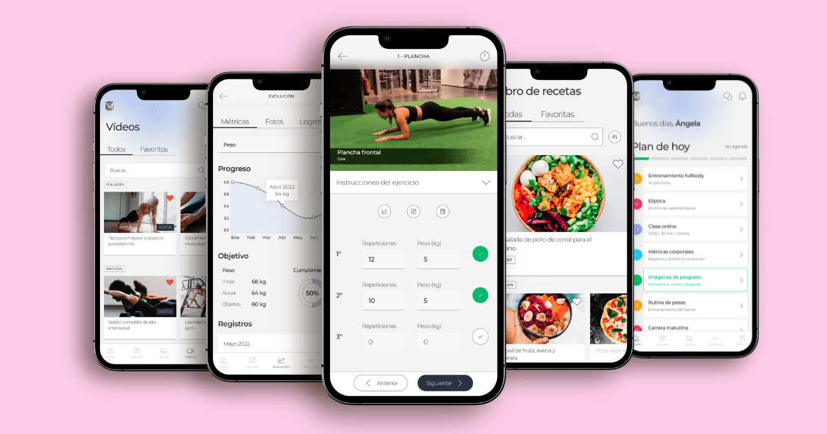 Imágenes App ConyFitness